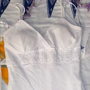 Body central dress in white size xs